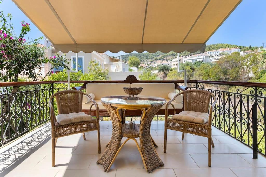 Villa Anel Spétses Exterior foto